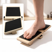 Hinged Foot Stretch Board Low-Height Calf Stretch Board Angled for Yogis