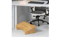 Beneath-Desk Footrest Stool Raised Under Desk Footrest Slanted Foot Stool for Computer Users