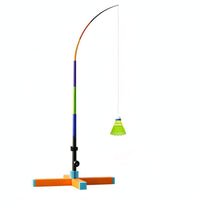 Badminton Jump Training tool Family Fitness Badminton Return Shuttle Rebound Device Solo Practice for Adults, Home