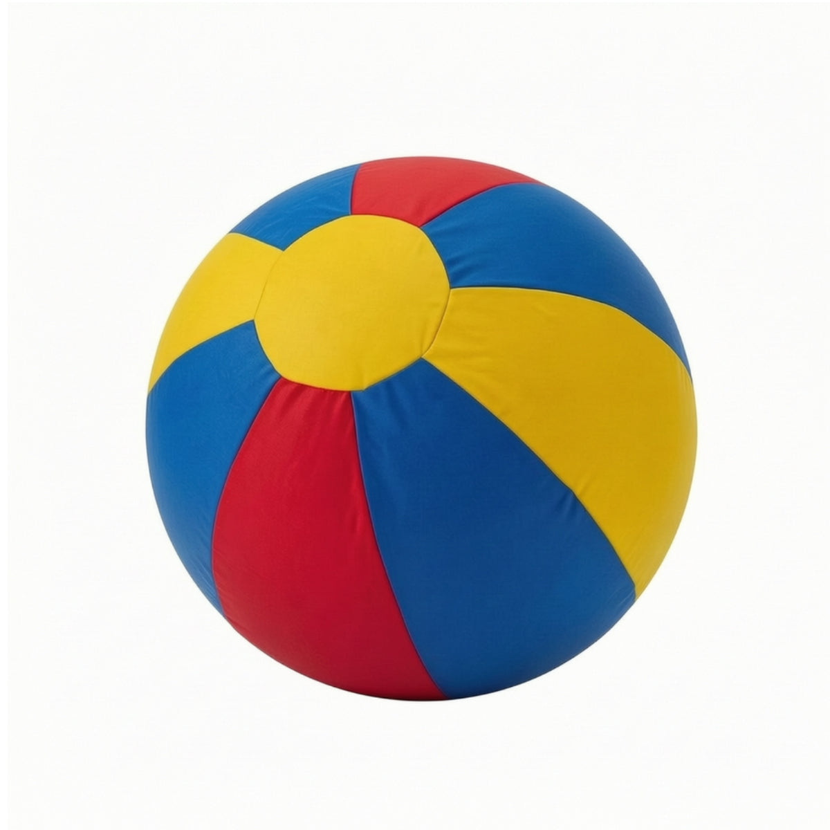 Heavy-Duty Dog Ball with Textile Cover Long-Lasting Inflatable Dog Ball Elastic Toy Deflatable for Dogs