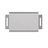 Stainless Steel Serving Tray Food-Grade Platter with Handles for Hosts, Cafe