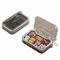 Portable weekly morning/evening Box dampness-resistantresistant Weekly morning/evening Dispenser Large Capacity medication Organizer Detachable per diem compartments for on-the-moveers, Patients, Caregivers, on-the-move, while on the move, Home