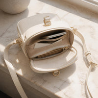 Retro PU Leather Crossbody Messenger Bag for Women - Casual Shoulder Handbag with Phone Pocket