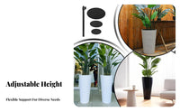 Adjustable Plant Riser Saves Soil Adjustable Planter Filler Lightens Pots Planter Space Saving Insert for Patio, Balcony