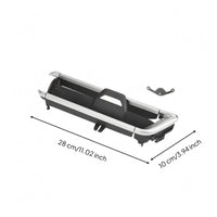 Interior Vent Assembly Black Front Center Air Vent Horizontal Rectangular Vehicle Component