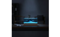 Marine Life Marine Mammal Night Light Wooden Killer Whale Resin Ocean Lamp Ambient Resin Ocean Lamp Compact for Desk