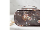 Diabetes Insulated Bag Rose Pattern Portable Diabetes Travel Case Long Insulation Individual Supply Organizer for Diabetics, Office