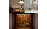 DIY Wooden Ship Model Kit Historical Sailing Ship Model Kit Detailed Authentic for Hobbyists
