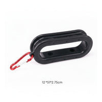 Rubber Body Snag Line Puller Long-Lasting Line Puller Handle Portable Lure Retrieval Tool Aluminum Hook for Anglers