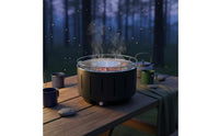 Portable Grill Heat-Resistant Portable Barbecue with Carry Bag Camping Grill Cooking Unit for Picnic
