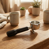 Stainless Steel 51mm Portafilter Espresso Filter Holder for Cafe, Home Kitchen