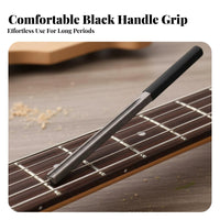 Precision Filing Guitar Fret File Professional Grade Hexagonal Fret File Protects Fretboard for Guitarists, Bass Players, Fretwork, Workshop