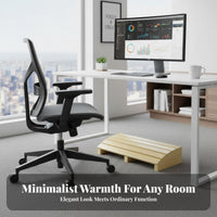 Angled Foot Board Multi-Purpose Footstool Multipurpose for Under Desk, Students