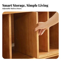 Multi-Functional curved-shaped Rolling Cabinet With Storage Side Table Nordic design aesthetic Household Furniture Movable for Apartment Dwellers, telecommuting Workers, Living Room, Small areas, Bedroom, Home Office