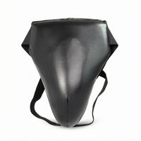 Contoured Hard Shell Groin Guard Breathable Padded Groin Protector Elastic Straps Combat Sports Gear Secure Fit for Combat Arts