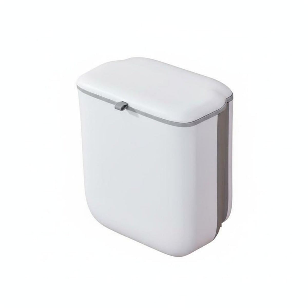 Foldable Hanging Trash Can Space Saving Foldable Cabinet Garbage Bin Portable Wall Mounted Garbage Can for Kitchen, RV