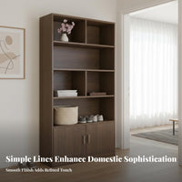 Floor Standing Beverage Cabinet Stable Structure Living Room Partition Cabinet Multipurpose Standing Display Case for Collectors, Entryway, Bar, Study