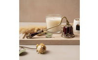 Vintage Enamel Candle Wick Quencher Safe Extinguishing Long Handle Candle Wick Quencher Jeweled Wick Extinguishing Tool
