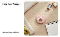 Retractable Cartoon Tape Measure Push-Button Retraction Cartoon Tape Measure Cute Retractable Ruler Two-Sided Sided Measurement