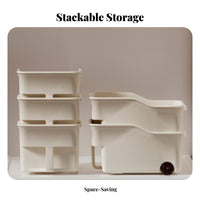 Pull-down Cabinet storage organizer High-Reach reach Storage Basket Space-Saving for Pantry