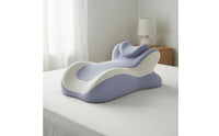 Multi-Functional Memory Foam Rest Pillow Ergonomic Design Prone Sleeping Pillow Prevents Arm Numbness Support Cushion Adjustable Headrest for Women, Students, Office Workers, Bed, Sofa