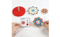 Flower Stacking Toy Early Learning Flower Stacking Block Brain Development Sorting Game for Preschool, Classroom
