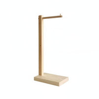 Pure Wood Bag Stand Minimalist Design Handbag Display Stand Countertop Bag Hanger Versatile Usage Home Organizer Easy Assembly