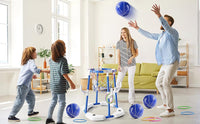Water Basketball Pool Toy Set with Backboard and Balls