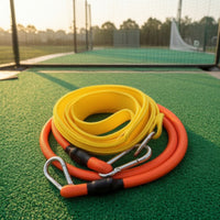 Tennis Training Strap Singlemonolithic Practice Tool with Elastic Cord Wear-Resistant Sport Equipment for Pre-Match Routines