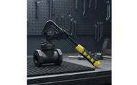 High Hardness F-Style Wrench Industrial Grade Heavy Duty Valve Wrench Non-Slip Grip Spanner Ergonomic Handle for Professionals, Construction