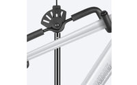 Bike Storage Stand Freestanding Bike Stand with Adjustable Hooks Bike Workstand with Adjustable Height Long-Lasting Space Saving
