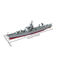 Ayanami-Class Warship Model 1:900 Scale Warship Model Alloy for Collectors, Bookshelf