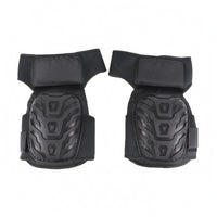 Impact Protection Hard Shell Knee Pads Ridged Surface Padded Knee Protectors for Riding