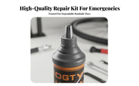 Portable Tire Seal and Lever Kit Easy to Use Cycle Tube Seal Kit Long-Lasting Puncture Fixing Set Wide Application for Mountain Bikers, Bike Commuters, Motorcyclists, Emergency Situations, On the Road, Trail Riding, Outdoor