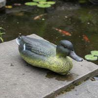 Lifelike Appearance Floating Duck Decoy Waterproof Plastic Duck Lure Long-Lasting Construction Realistic Mallard Decoy Weather Resistant for Waterfowl Hunters, Garden, Lake