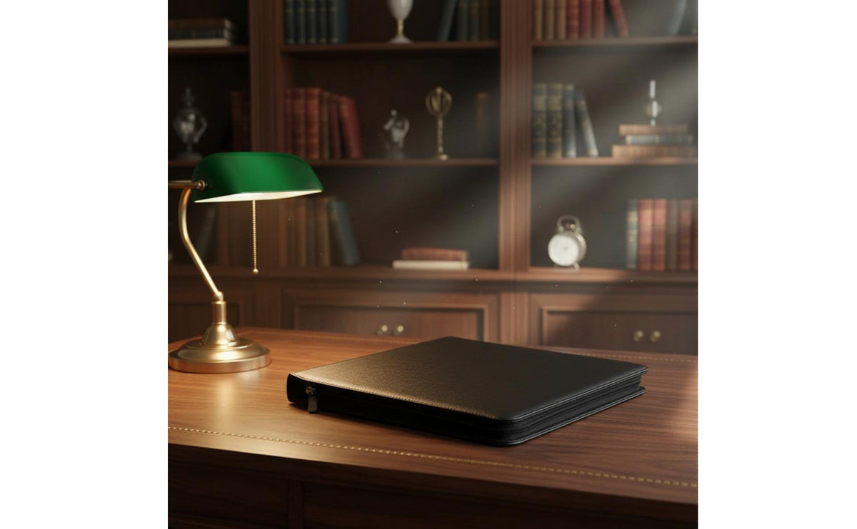 480 Pocket Card Collection Book Large Capacity PU Leather Card Collection Book 12 Pocket Side Loading Binder Double-Sided Pages