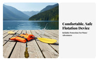 Flotation Vest Waterproof Grown-up Flotation Vest Individual Flotation Device High Visibility Aquatic Activities Safety Vest