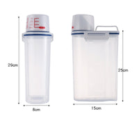 Moisture-Proof Rice Storage Container Dustproof Airtight Grain Container Safe for Countertop