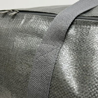 4 Pack Foldable Storage Bag and Storage Bags, Waterproof Moving Bags Heavy Duty for Clothes Storage Bag, Zippered PP Woven Moving Bag for Bedding