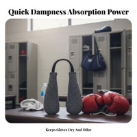Keeps Gloves Clean Boxing Glove Deodorizer Reusable Boxing Glove Freshener Inserts Lightweight Design Sports Gear Stink Remover Natural Materials for Combat Artists, Hockey Players, Post-Workout, Equipment Storage, Gym Bag, Locker
