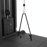 Anti-Slip Texture Tricep Pulldown Rope Heavy Duty Double Grip Rope Handle for Gym