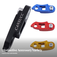 Bike Tail Hook Extension Aluminum Alloy Rear Derailleur Hanger Lightweight Derailleur Hanger Extension for Mountain Bikers, Trail Riding