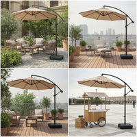 Patio Umbrella Base Weather Resistant Water-Fillable Umbrella Base Rustproof Long-Lasting for Homeowners, Garden, Backyard