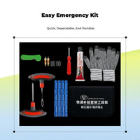 Tubeless Tire Plug Kit Fast Repair
