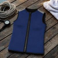 3mm Hooded Dive Vest Thermal Insulation Neoprene Hooded Vest Cold Protection Water Sports Gear for Surfing, Windsurfing