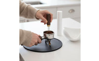 4 Pieces Coffee Bean Measuring Tray with Spray Bottle Ceramic Coffee Measuring Set Expertcertified