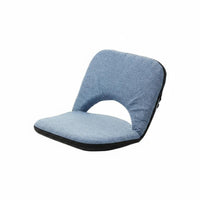 Back Support Foldable Legless Backrest Chair Minimalist Design Japanese Backrest Chair Multi-Functional Floor Seat No Assembly Required for New Mothers, Meditators, Dorm Room, Bedroom, Bay Window, Meditation