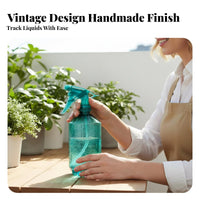 Vintage Plant Sprayer Versatile Fine Mist Spray Bottle Lightweight and Portable Handheld Water Sprayer for Hair Stylists, Balcony, Indoor, Outdoor