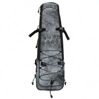 Paddle Board Backpack with Side Handles Padded Paddle Board Backpack Large Capacity Kayak Equipment Bag with Bungee Lacing for Outdoor Trips