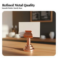 Place Card Holder Versatile Table Number Stand Reusable Table Number Holder for Restaurant Owners, Restaurants, Weddings, Office Desk